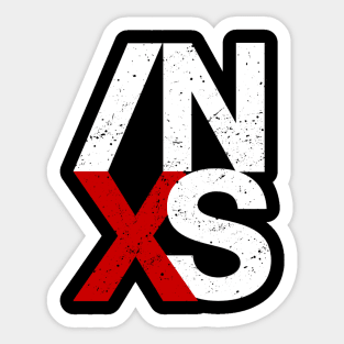 INXS Fan Art Sticker